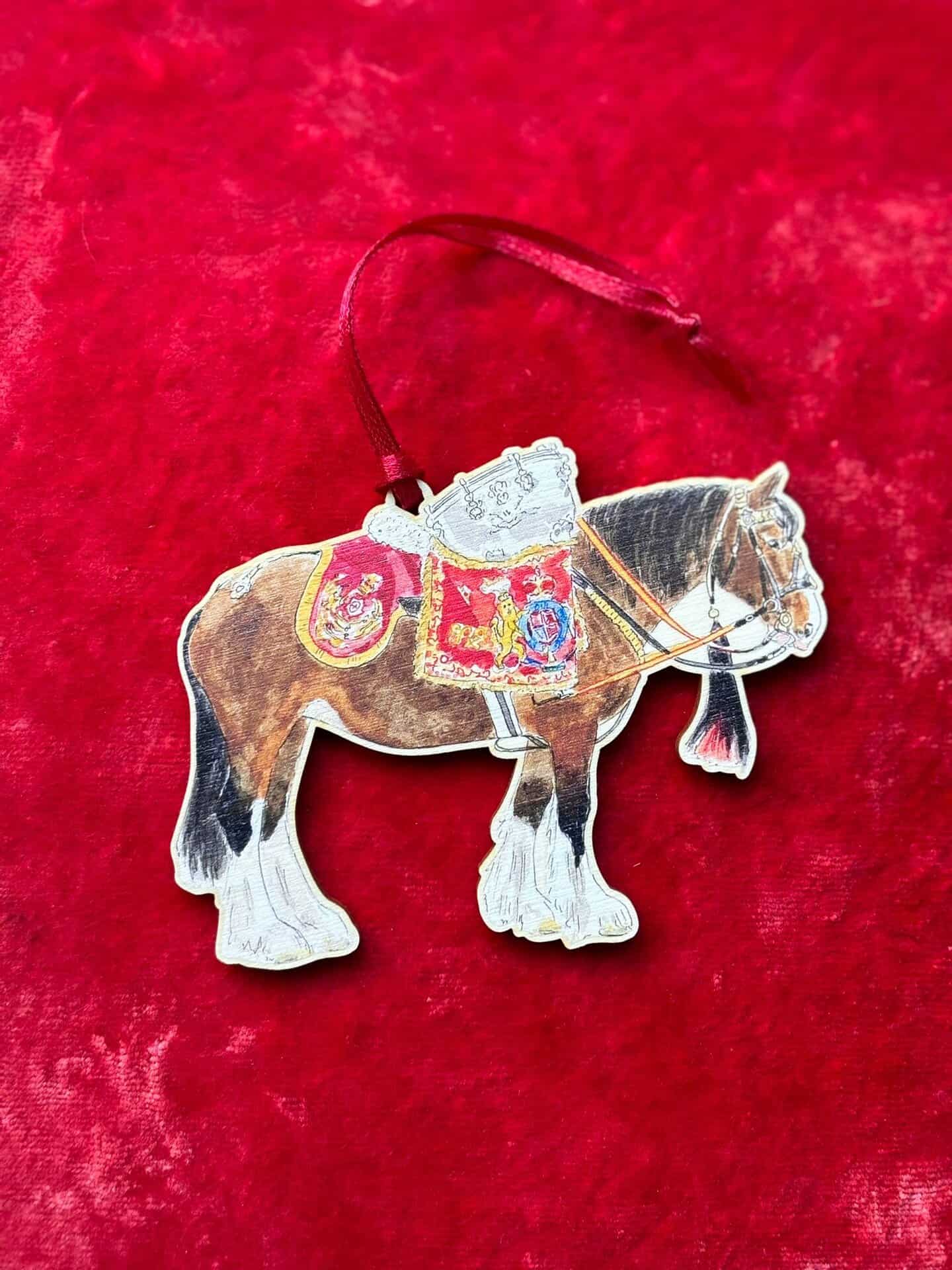 Drum Horse Decoration