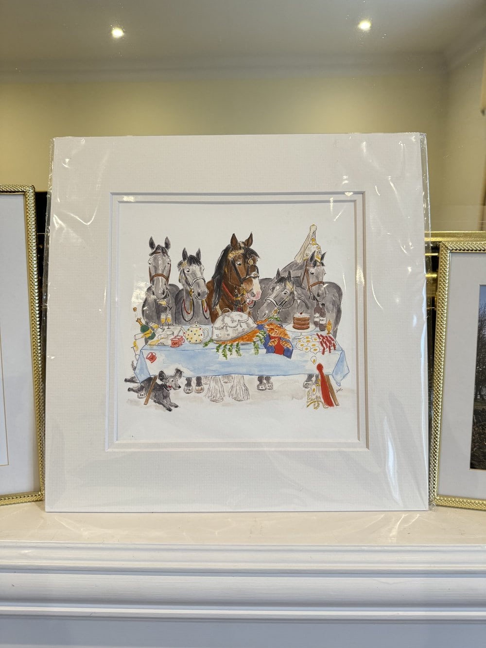 Limited Edition Print – Breakfast at the Household Cavalry