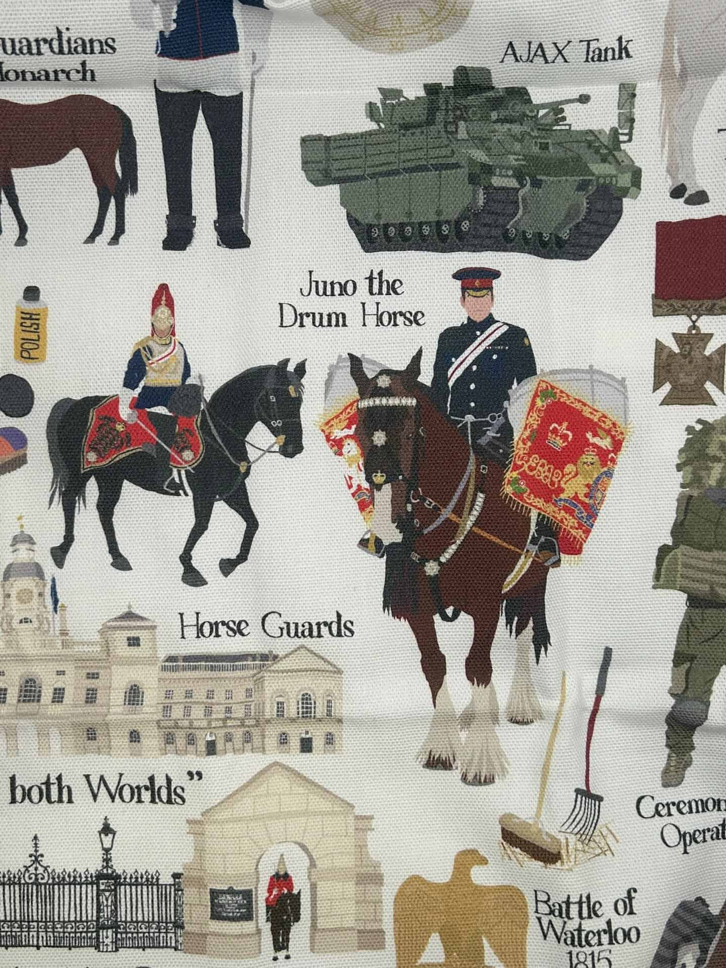 Household Cavalry Tea Towel