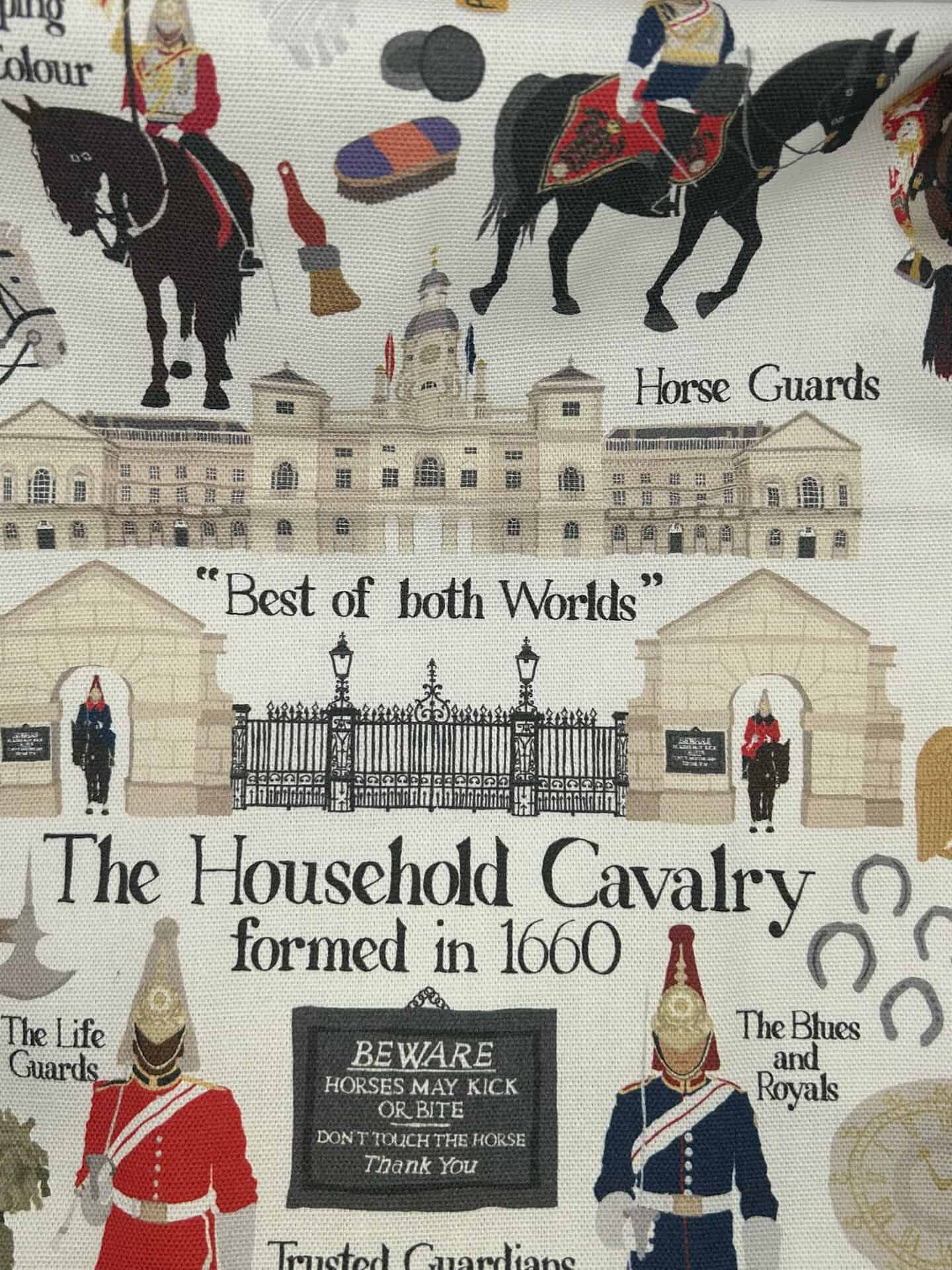 Household Cavalry Tea Towel