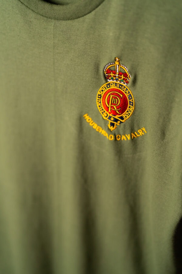 Household Cavalry T-Shirt - Olive Green - Image 3