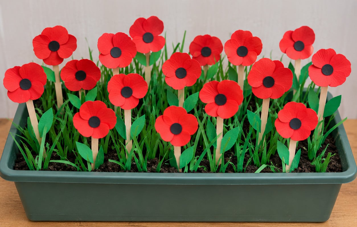 Cavalry Craft: Poppy making
