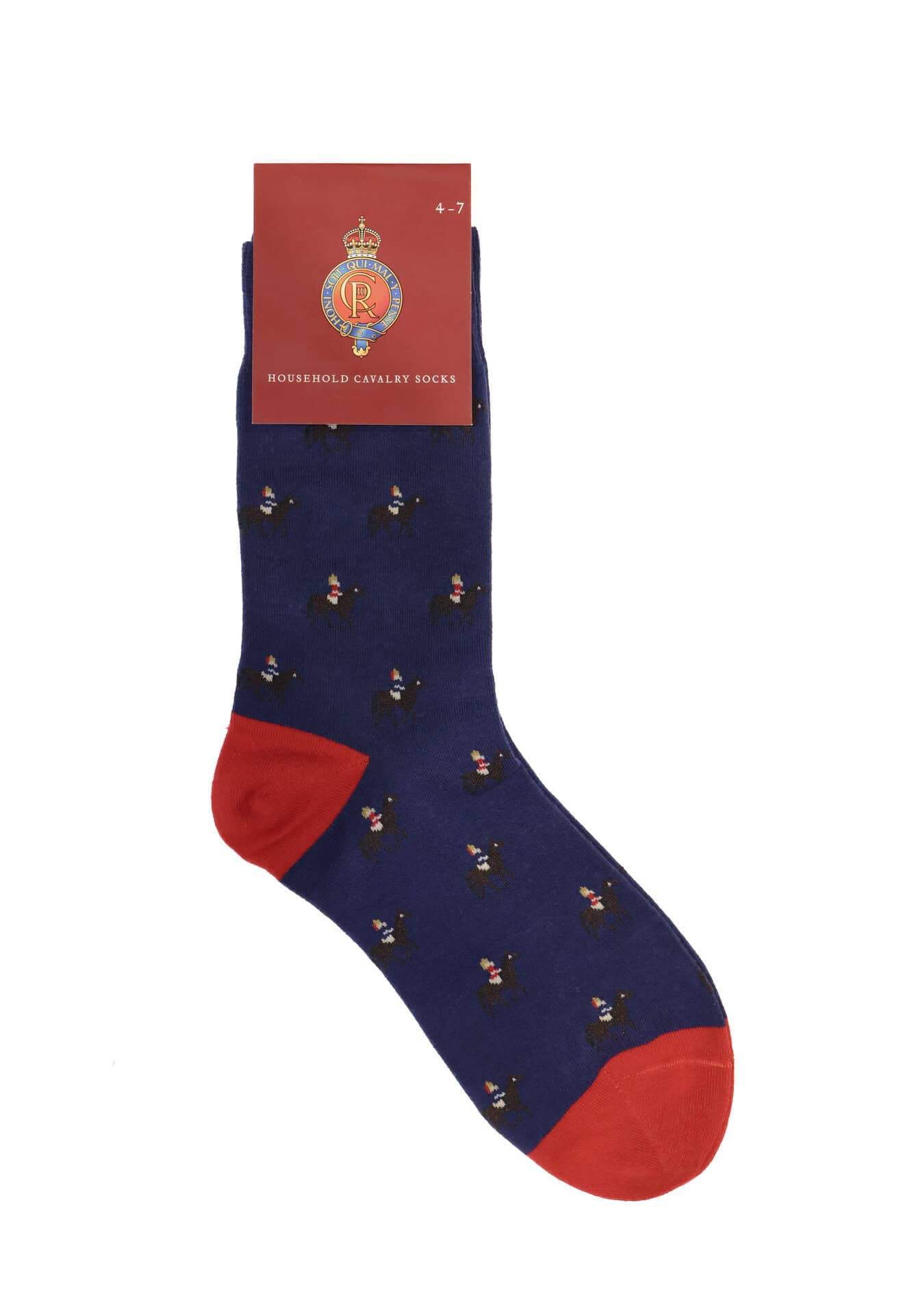 Adult Household Cavalry Socks (Size 4-7)