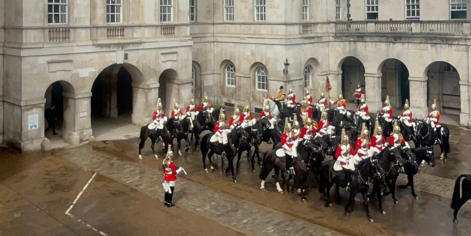 The Household Cavalry at the State Opening of Parliament
