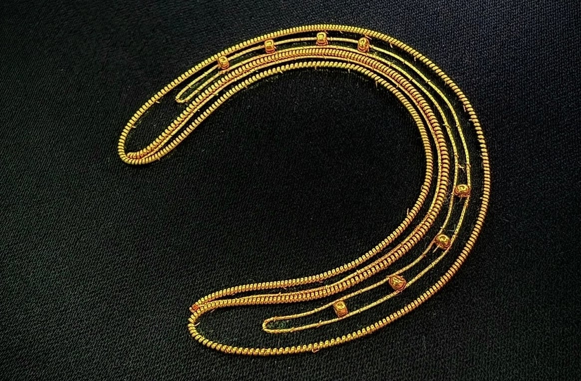 Goldwork with The Royal School of Needlework