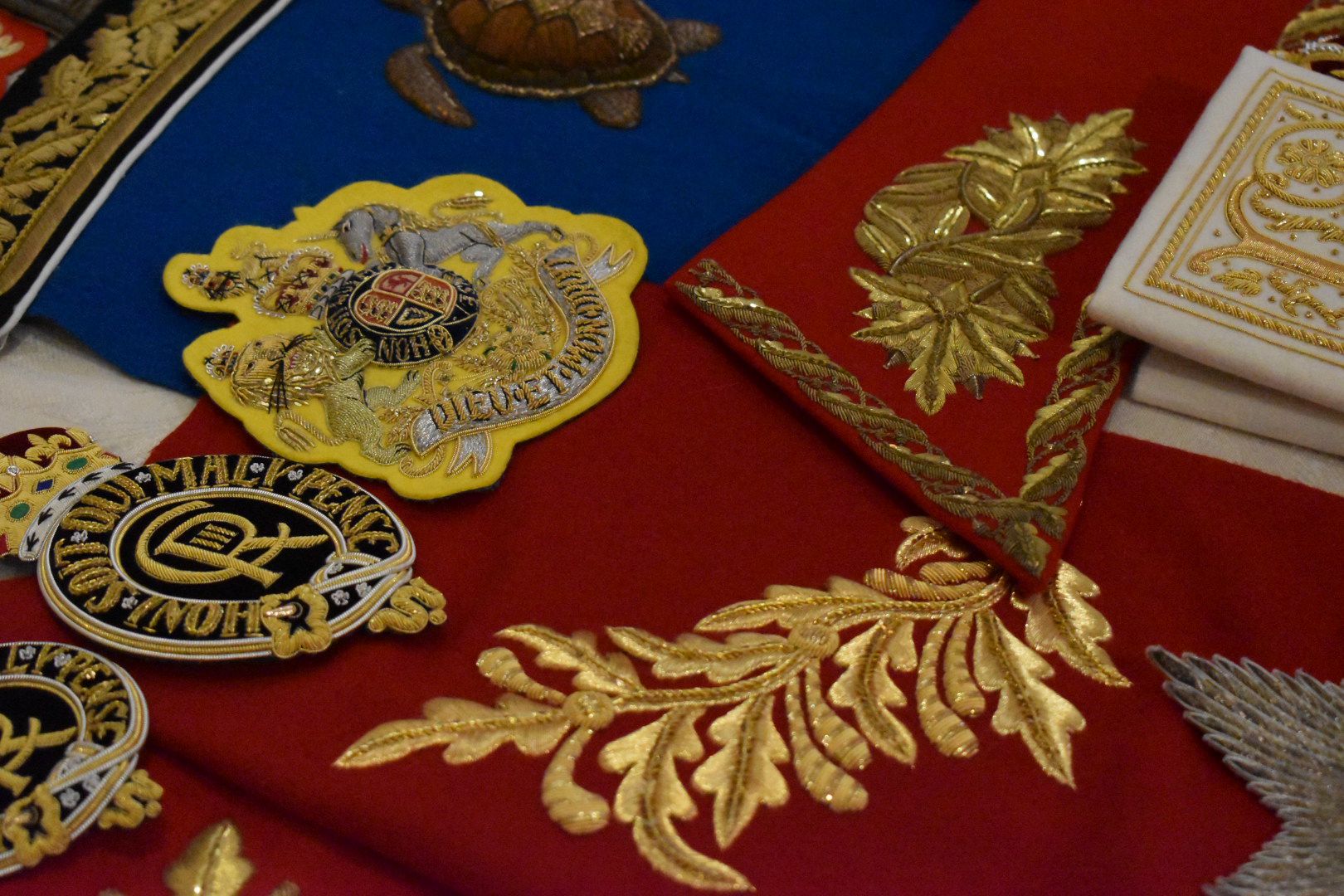 Goldwork with The Royal School of Needlework